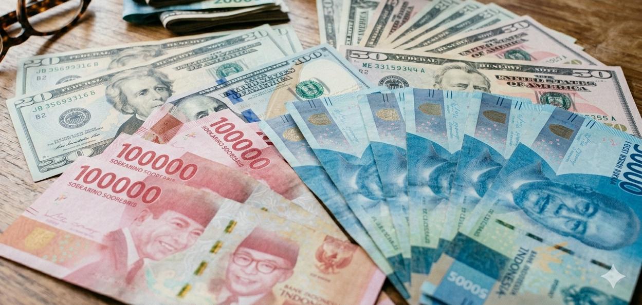 Rupiah Melemah ke Rp17.400 per Dolar AS, Bank Indonesia Intervensi Pasar