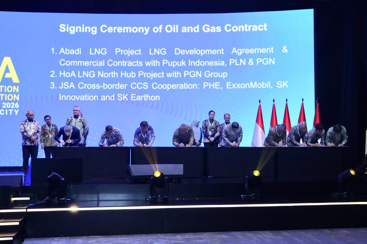 PHE dan Mitra Global Teken Studi Bersama Proyek CCS Lintas Batas Indonesia-Korea Selatan