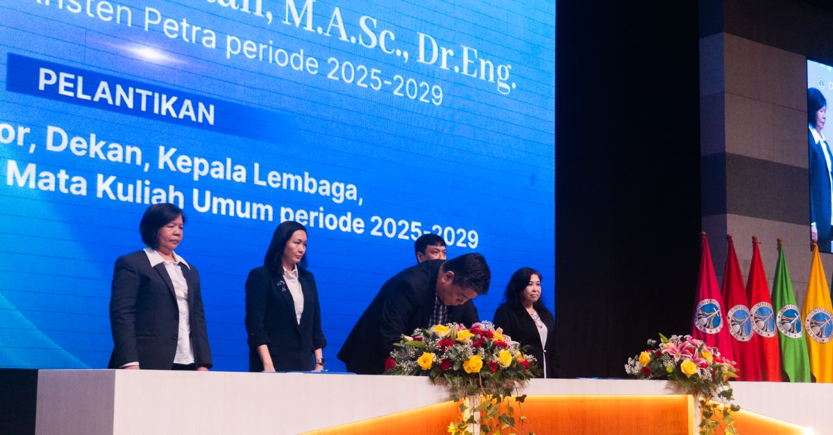 Dilantik, Rektor UK Petra Rolly Intan Tegaskan Visi Universitas yang Bawa Dampak Global