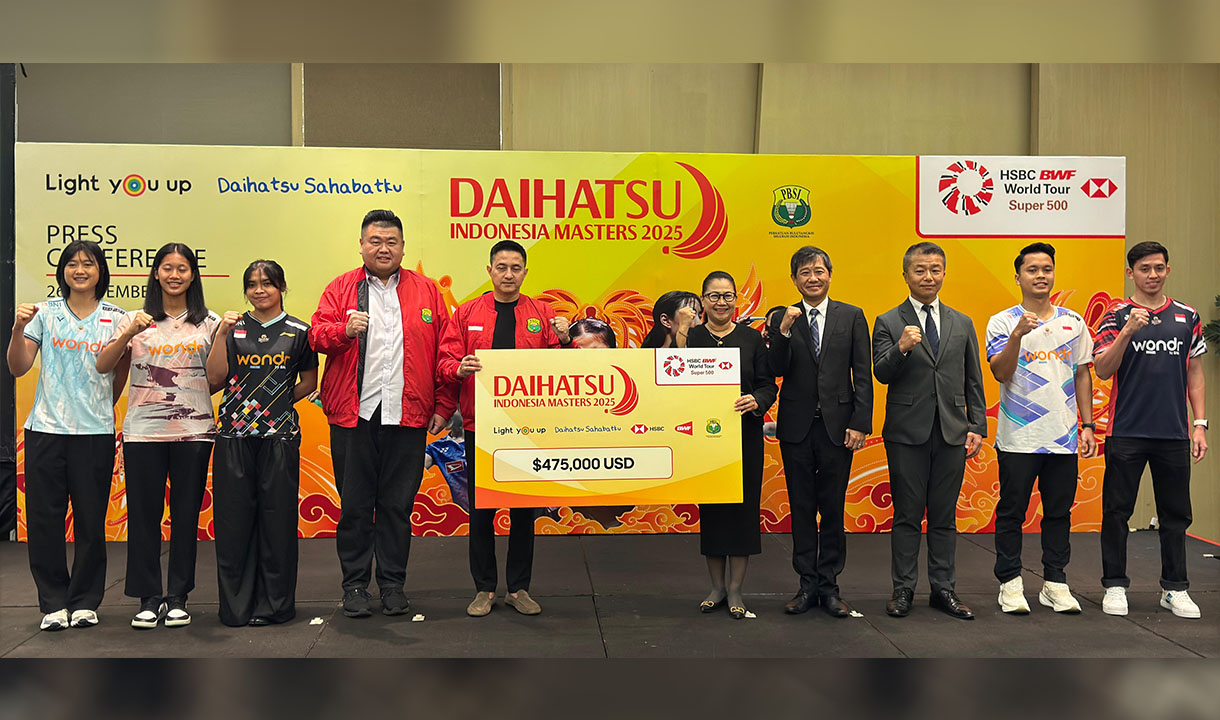 Daihatsu Indonesia Masters Kembali Digelar di Istora Senayan, Ajang Ukir Prestasi Pebulutangkis Dunia   