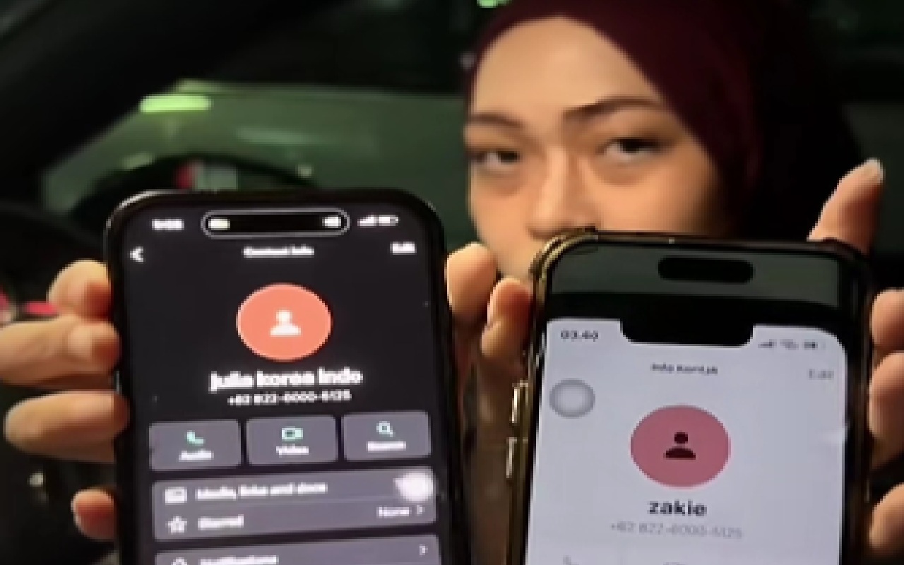 Tangisan Aya Pecah! Yuka dan Jule Diduga Selingkuh, Nama Kontak Disamarkan: Kau Rampas Kebahagiaanku