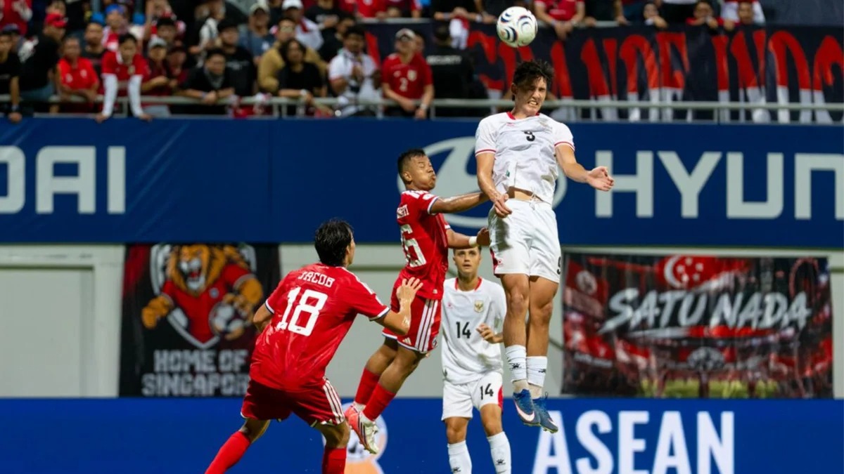 Timnas Indonesia vs Singapura 1-1 AFF, Mimpi Garuda ke Semifinal Kandas