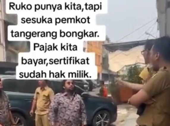  Sudah Kantongi SHM, Pemilik Ruko Tetap Digusur