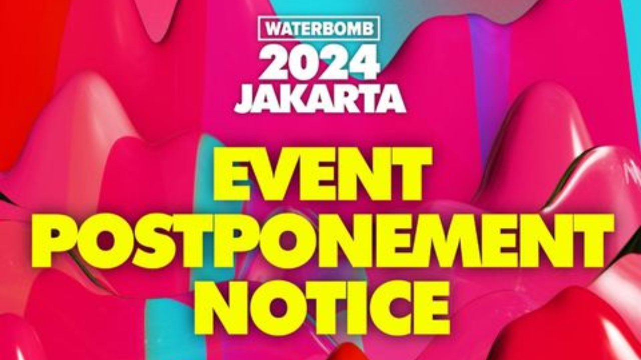 Waterbomb Festival Jakarta 2024 Ditunda, Begini Cara Refund Tiket