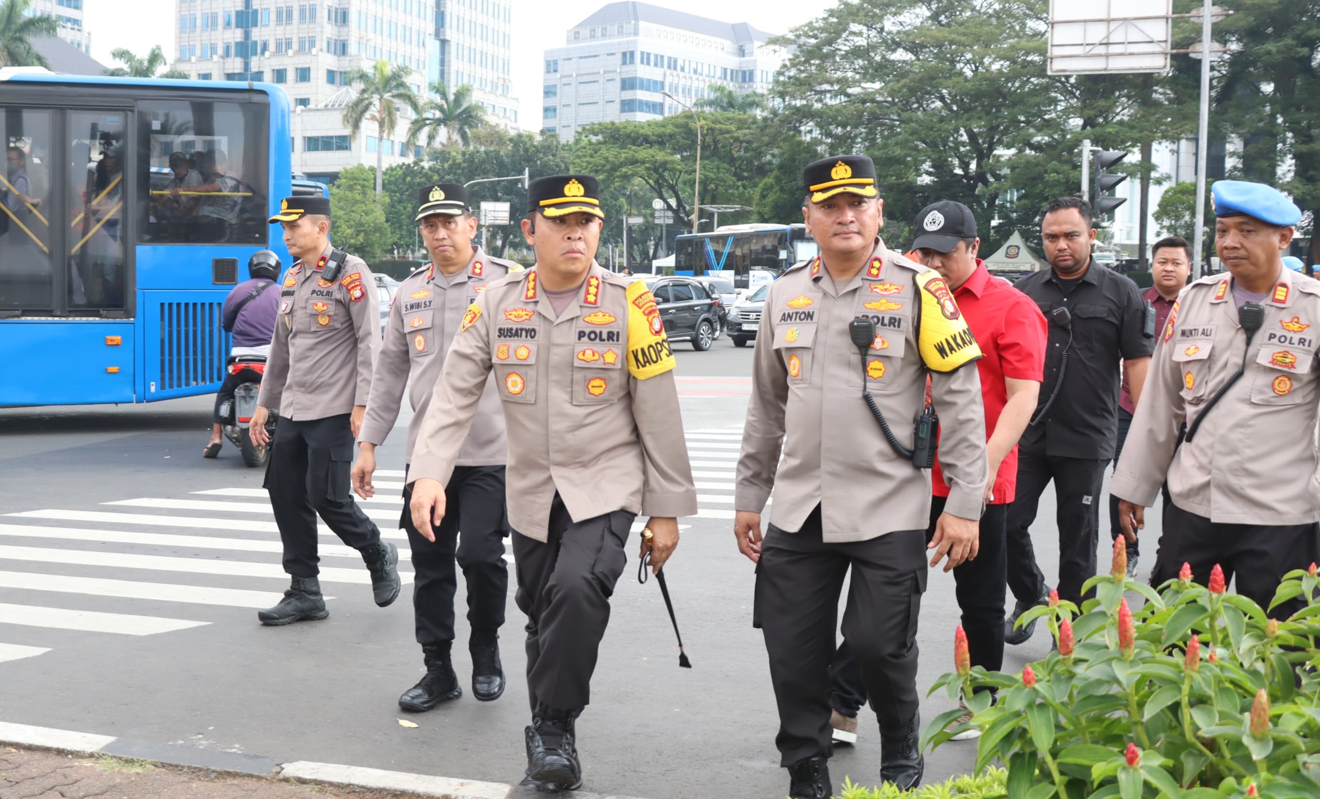 Ribuan Personel Disiagakan Amankan Reuni 411 di Kawasan Monas Hari Ini