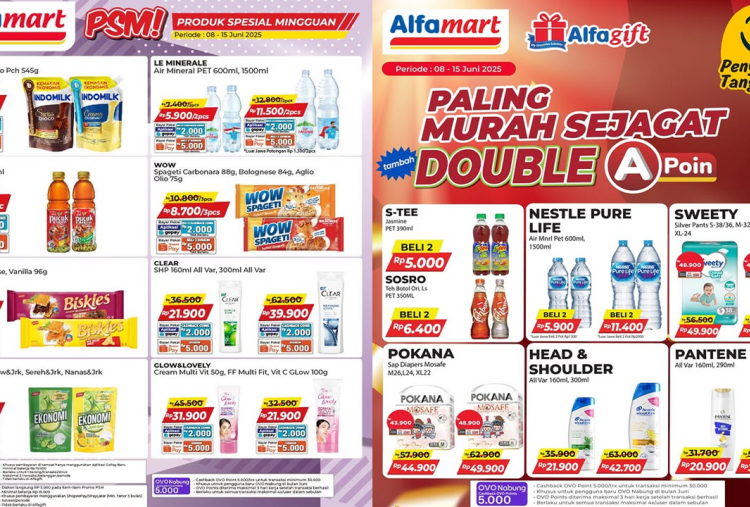 Harga Spesial Akhir Pekan! Cek Promo JSM Alfamart, Sabun MAMA Lemon Mulai Rp7 Ribuan dan Ada Paket Beli 2 Gratis 1