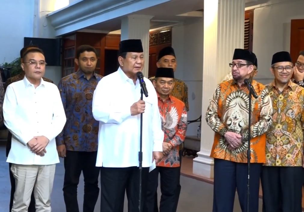 Ketua Majelis Syuro PKS Silaturahmi ke Rumah Prabowo, Bicarakan Cita-Cita Mendukung Kemerdekaan Palestina 