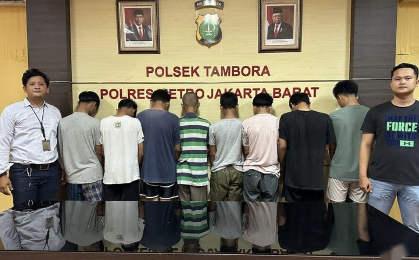 Astaga! 8 Remaja Belasan Tahun Ditangkap Polisi, Begal Motor dan Lukai Korban di Tambora: Diancam 9 Tahun Penjara