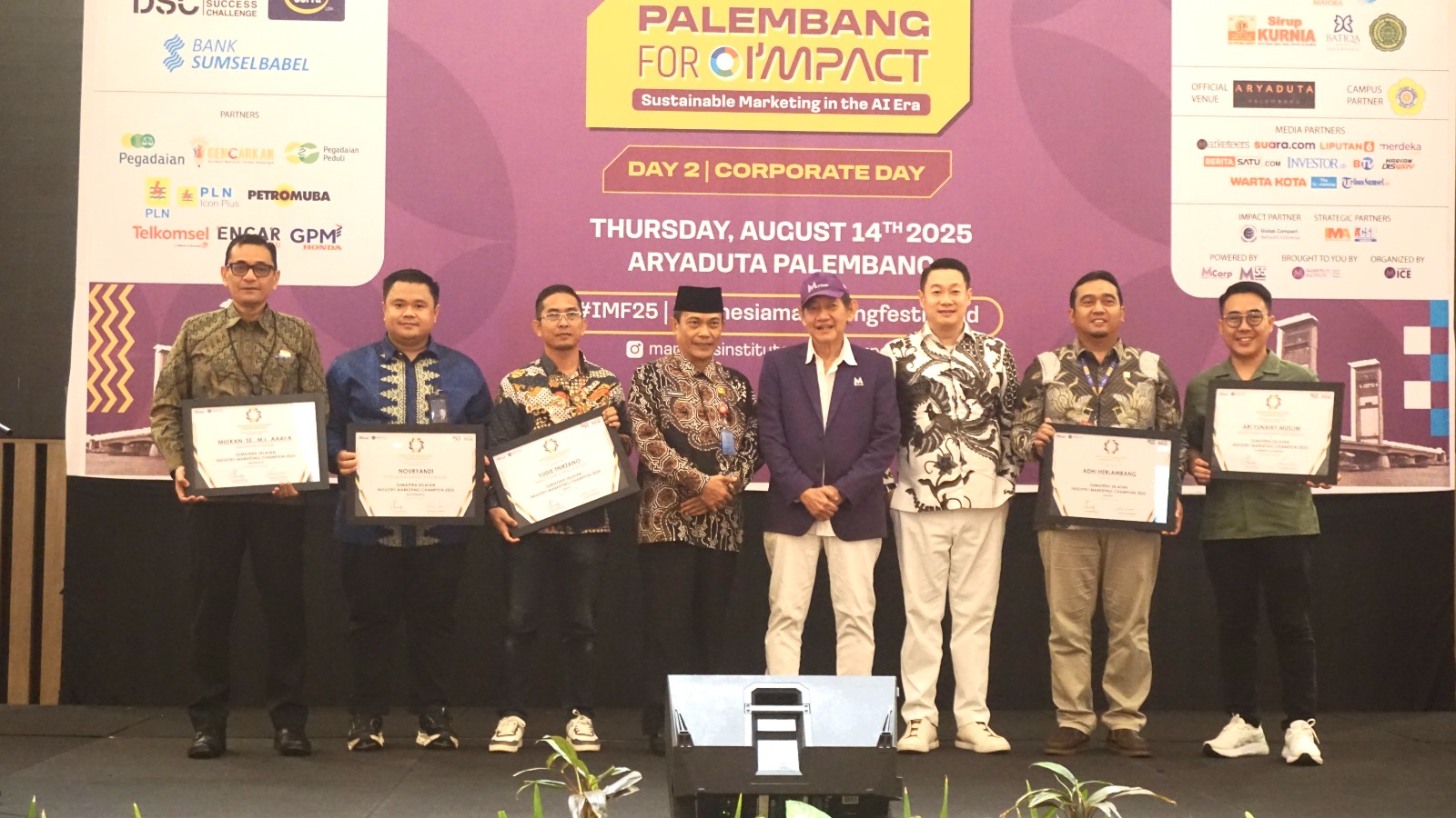 Palembang Marketing Festival 2025 Dorong Kolaborasi dan Adaptasi Artificial Intelligence di Tengah Perubahan Global