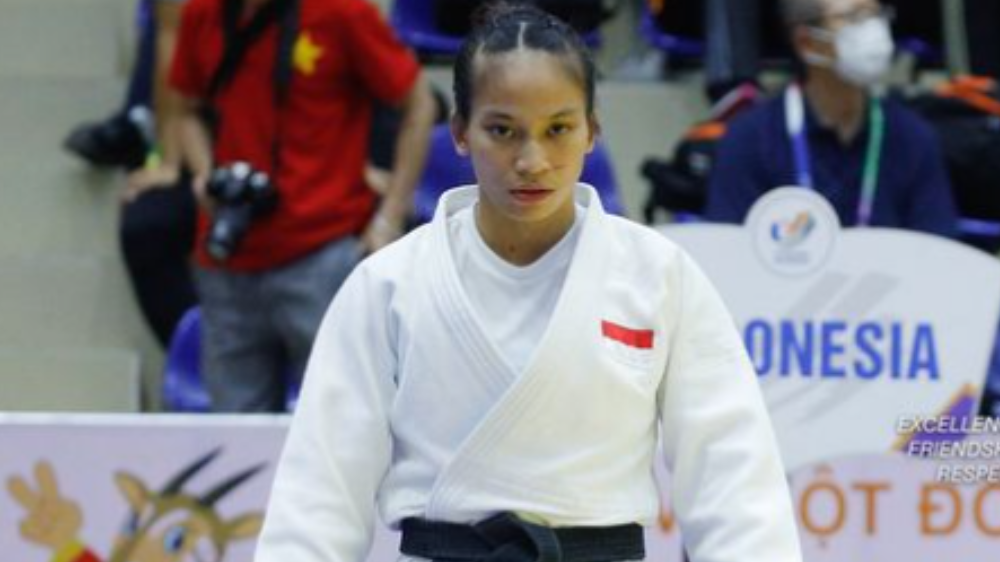 Profil dan Biodata Maryam March Atlet Judo Indonesia yang Jadi Pembawa Bendera Merah Putih di Opening Ceremony Olimpiade Paris 2024