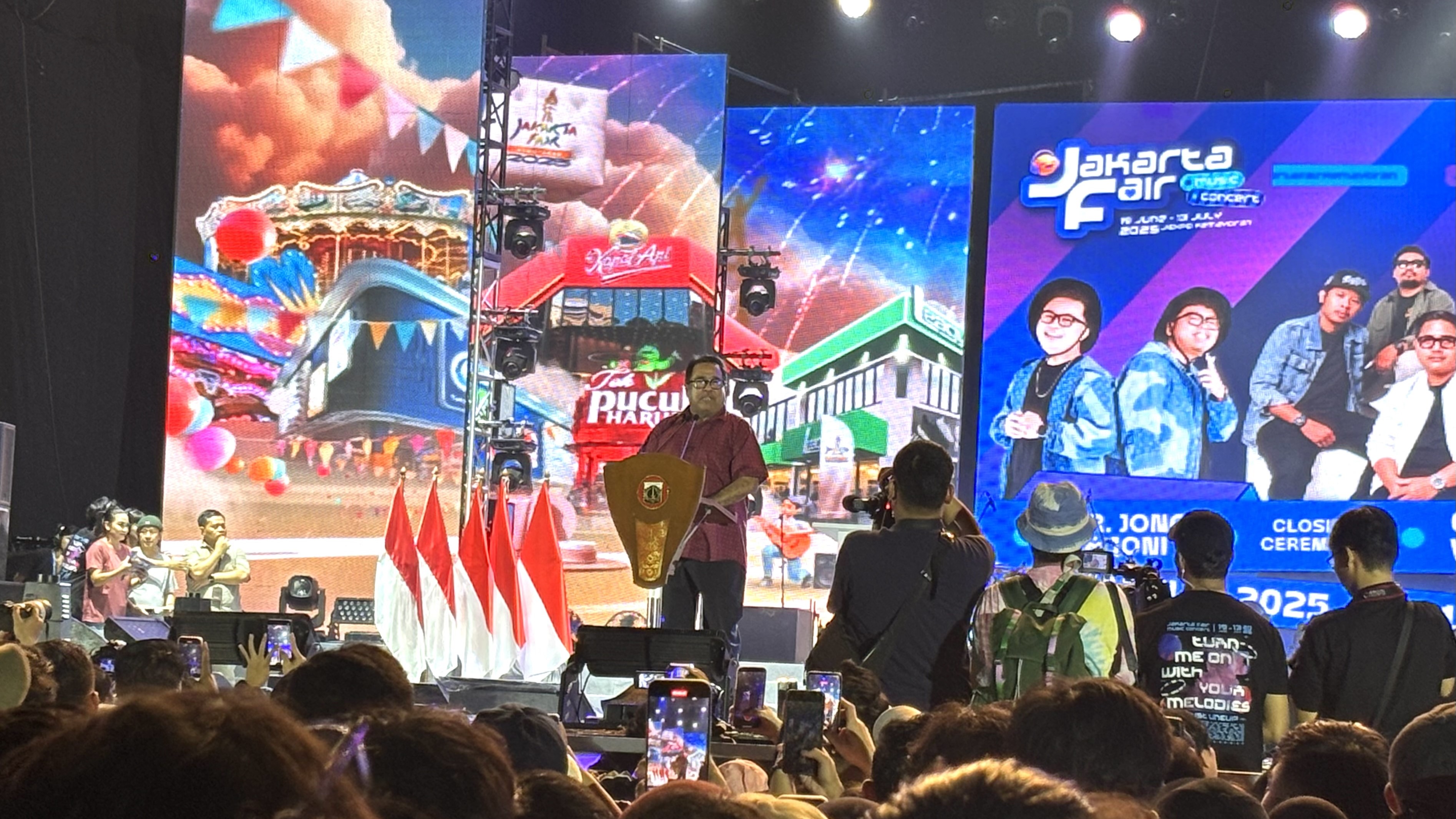 Tutup Jakarta Fair Kemayoran 2025, Rano Janji Tahun Depan Digelar Lebih Besar