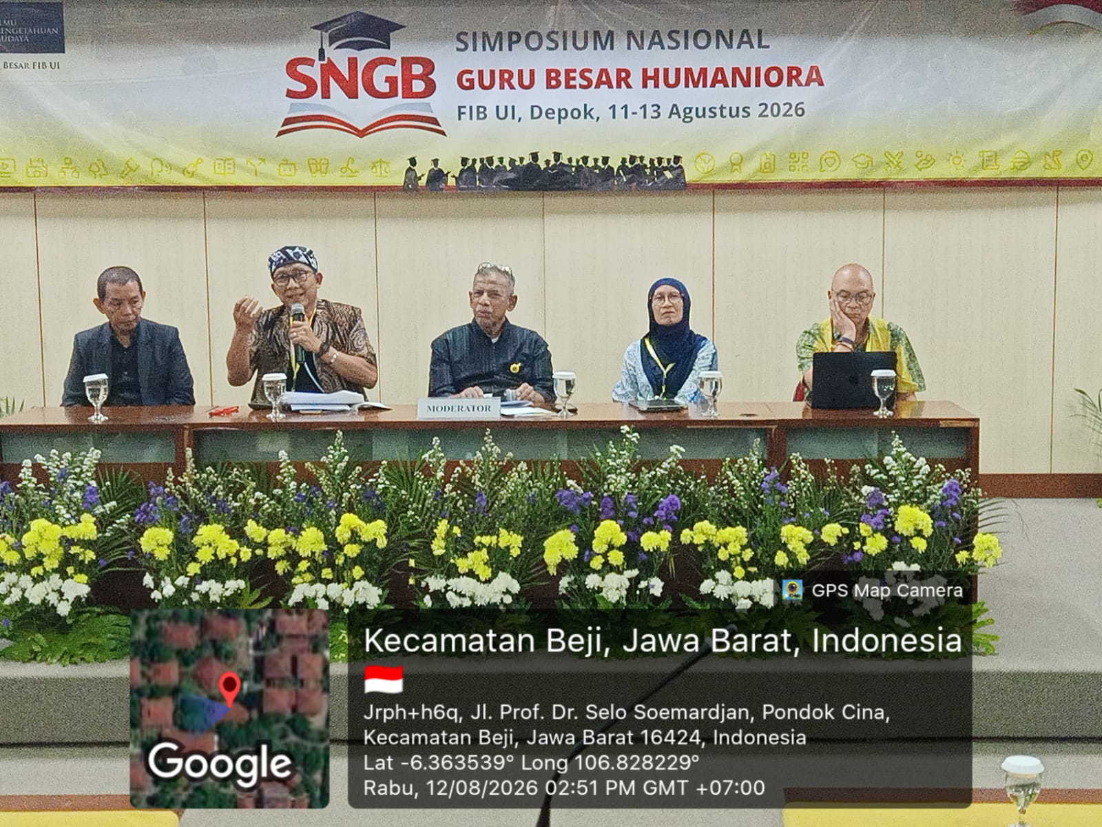 Prof Adib Dorong Humaniora Bertindak Hadapi Krisis Ekologi di Simposium Nasional Guru Besar