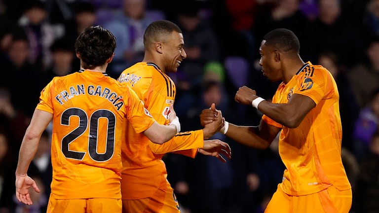 Valladolid vs Madrid 0-3: Akhirnya Mbappe Hattrick, Los Blancos Kokoh di Pucuk!