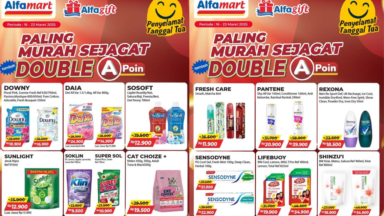 Promo Alfamart Terbaru Pekan Ini 17-23 Maret 2025 Edisi Ramadhan, Beli Soklin hanya Rp9 Ribuan