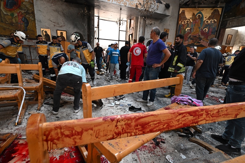 Suriah Tuding ISIS Sebagai Pelaku Pengebomam Gereja di Damaskus