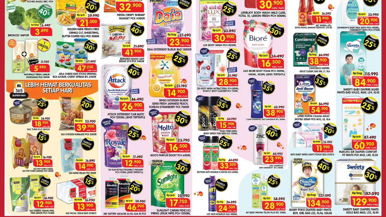 Promo JSM Superindo Terbaru Hari Ini 15 Juni 2025, Sunlight Rp17 Ribuan