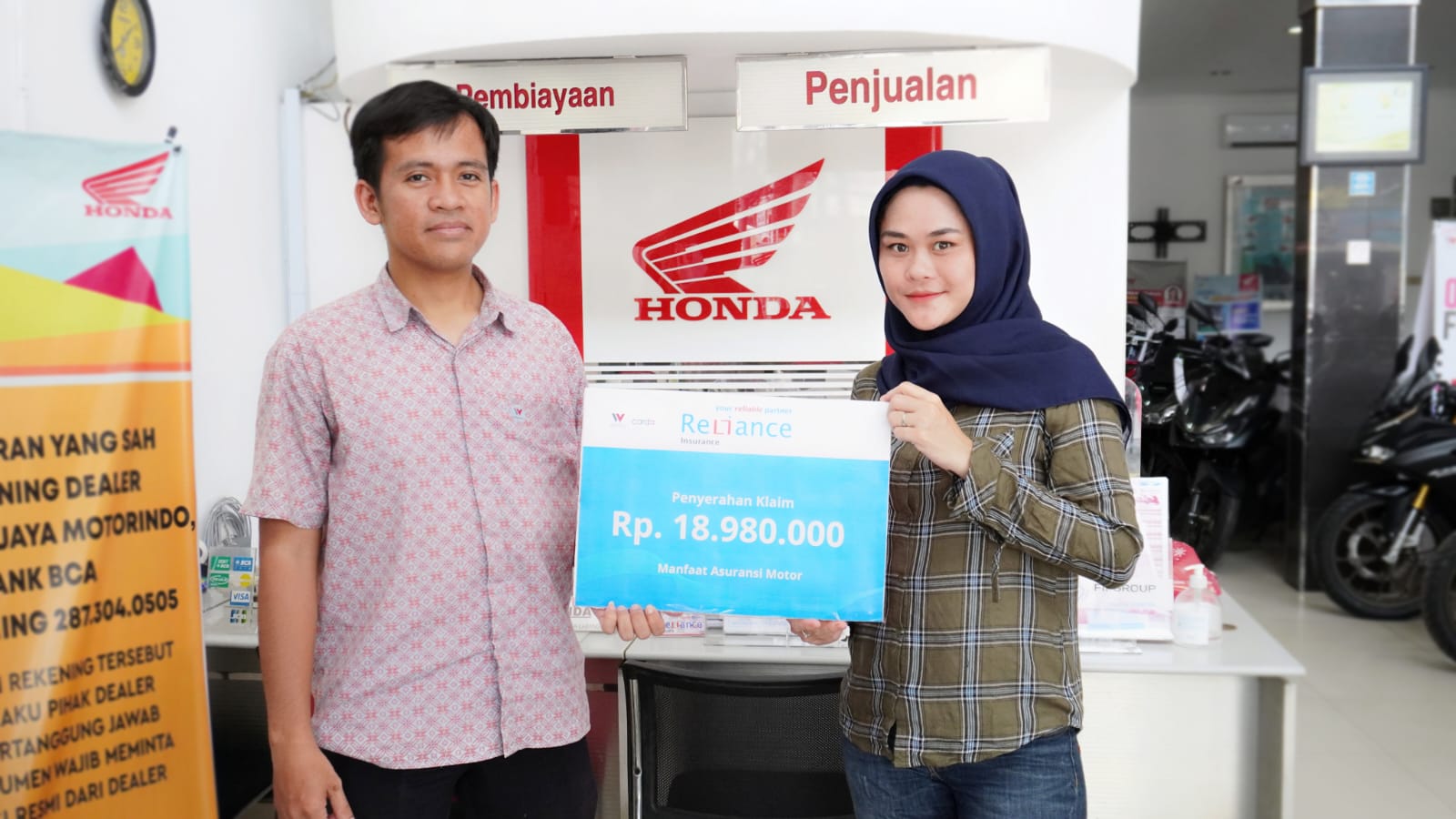 Klaim Asuransi Motor Honda Makin Gampang Pakai CardPlus