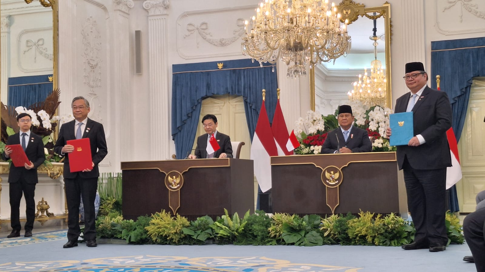 Daftar 26 Kerja Sama Disepakati RI-Singapura Usai Prabowo Bertemu PM Wong