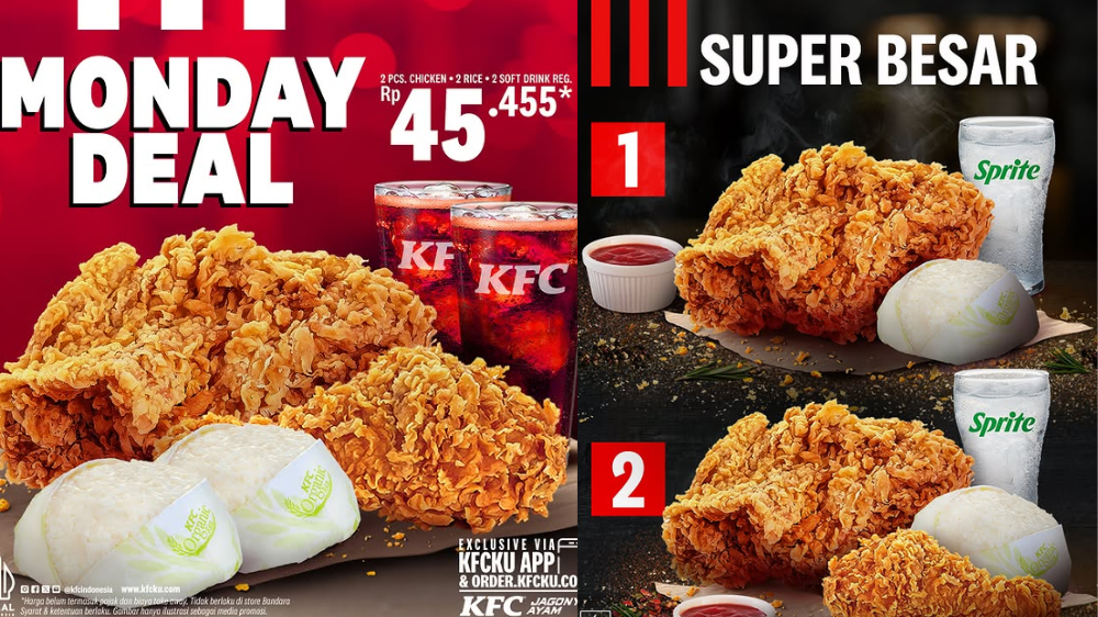 4 Daftar Promo KFC Terbaru Mei 2025, Nikmati Ayam Goreng Enak Harga Terjangkau di Awal Bulan!