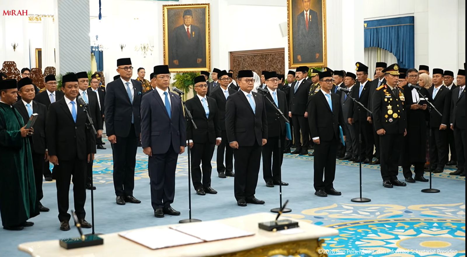 Daftar Menteri dan Pejabat Terbaru Kabinet Prabowo-Gibran Usai Reshuffle