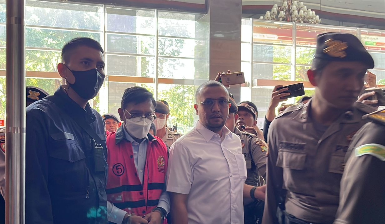 Johnny G Plate Kembali Jalani Sidang di PN Jakarta Pusat, PN Jakpus: Terdakwa Lain Ikut Hadir