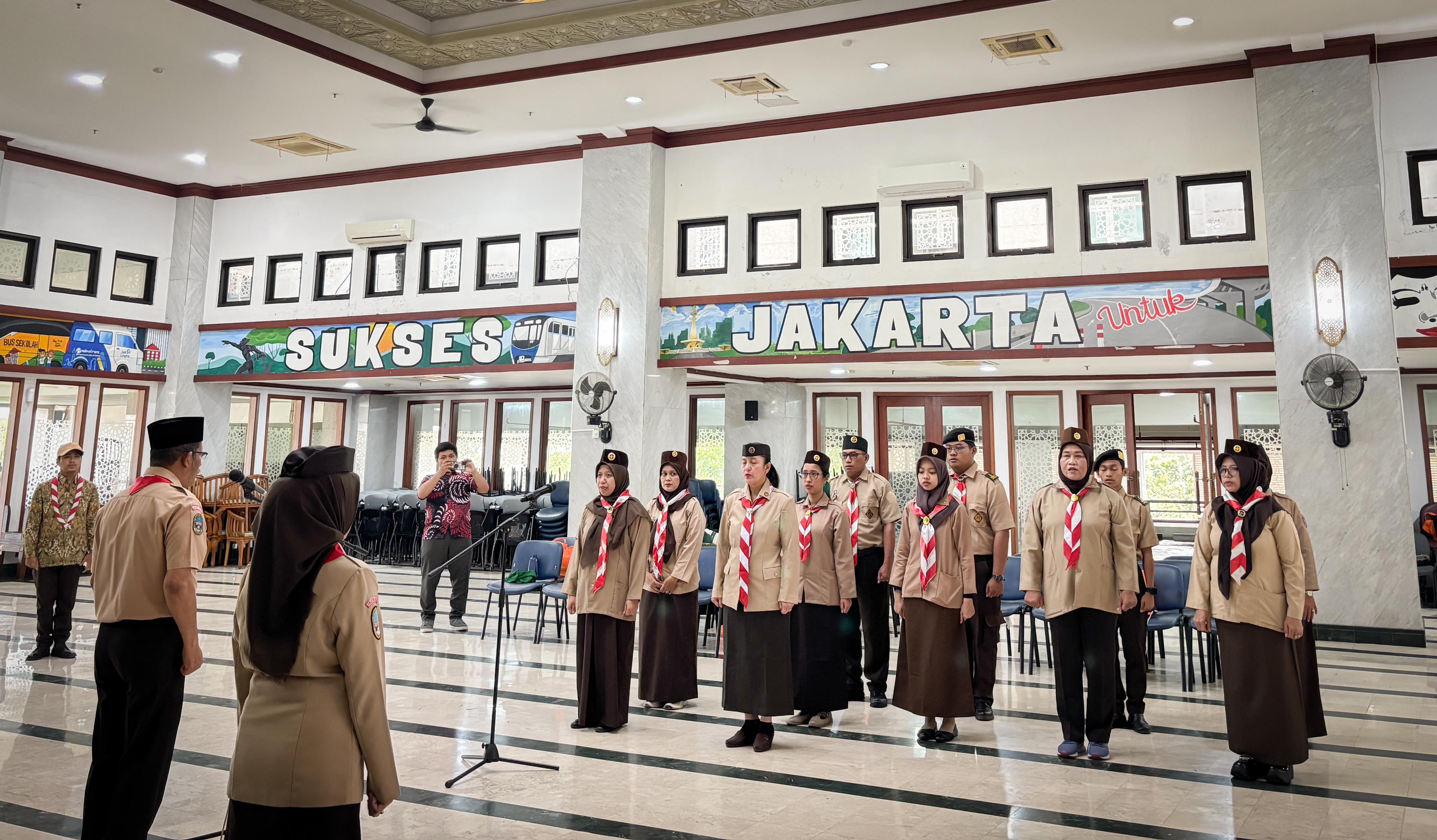 SAKA POM Jaksel Dilantik, Jadi Wadah Pembelajaran Generasi Muda