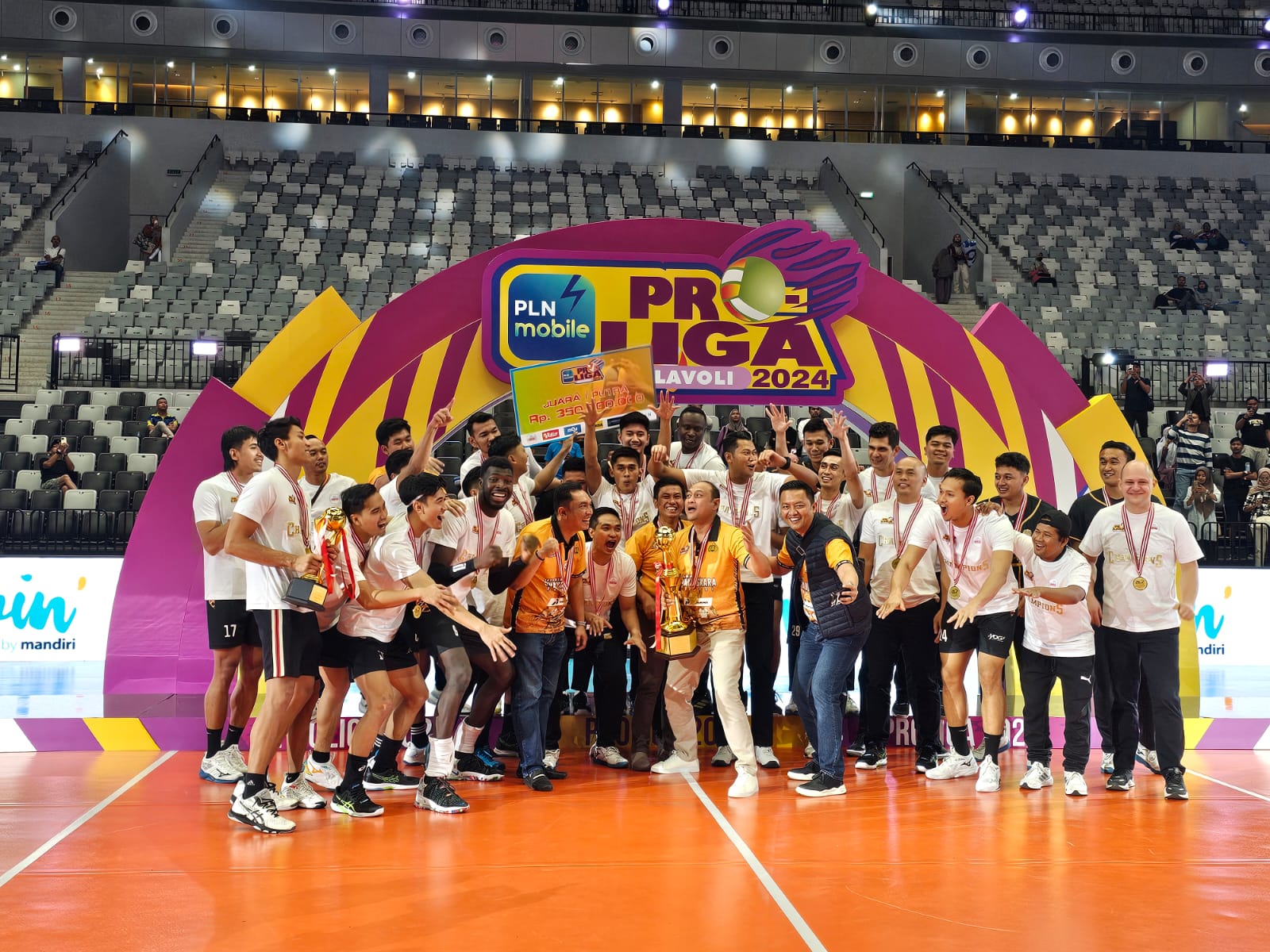 Kalahkan LavAni di Final Ketiga, Jakarta Bhayangkara Presisi Akhirnya Juara Proliga 2024