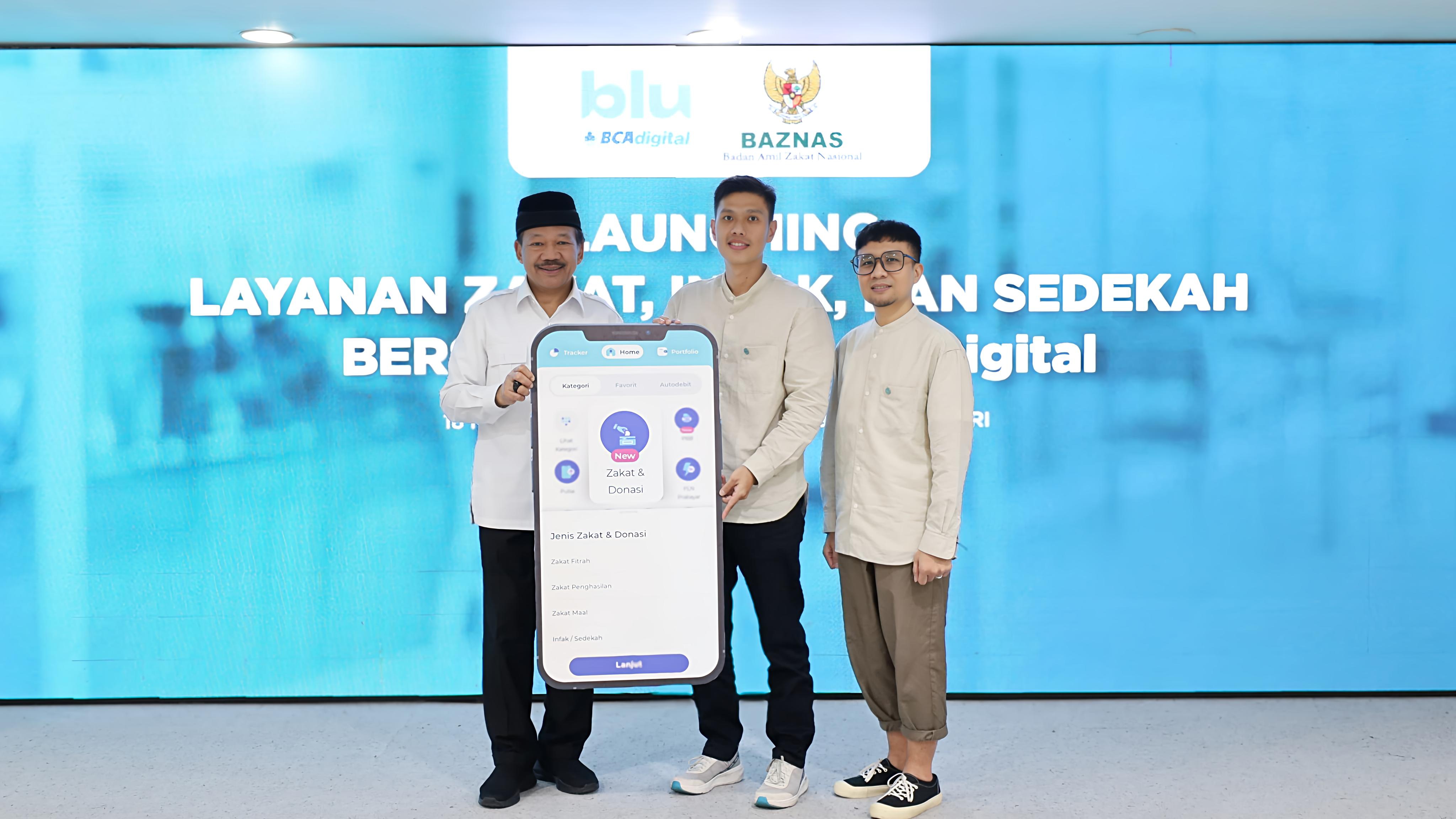 Gandeng BAZNAS, Bayar Zakat dan Sedakah Kini Bisa Lewat blu by BCA Digital!