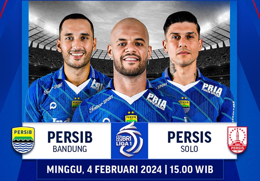 Link Live Streaming Persib vs Persis, Tekad Maung Bandung Akhiri Tren Buruk