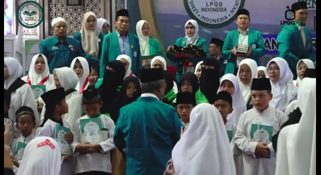 LPQQ Indonesia Wisuda 10.000 Santri, Sukses Mengurangi Buta Aksara Al-Qur'an 7 Persen