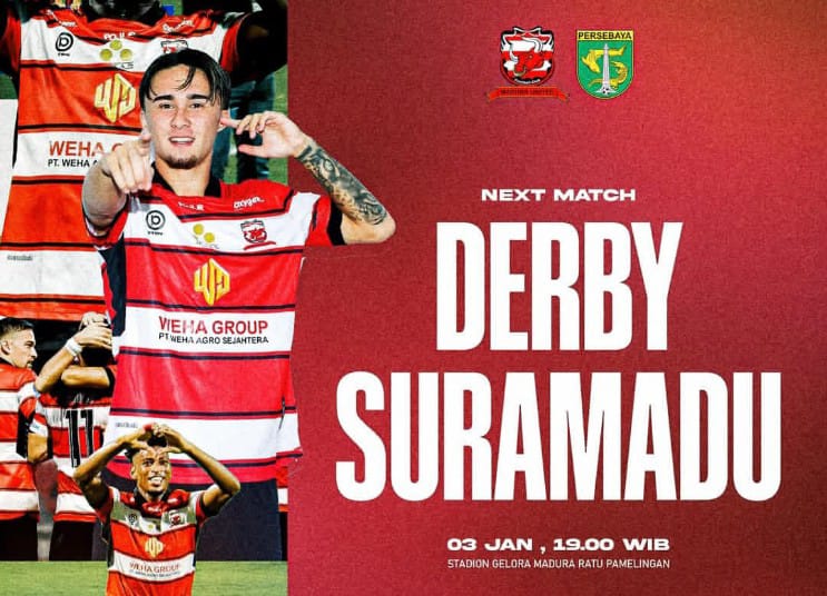 Prediksi Skor Madura United vs Persebaya, Bajol Ijo Lebih Diunggulkan
