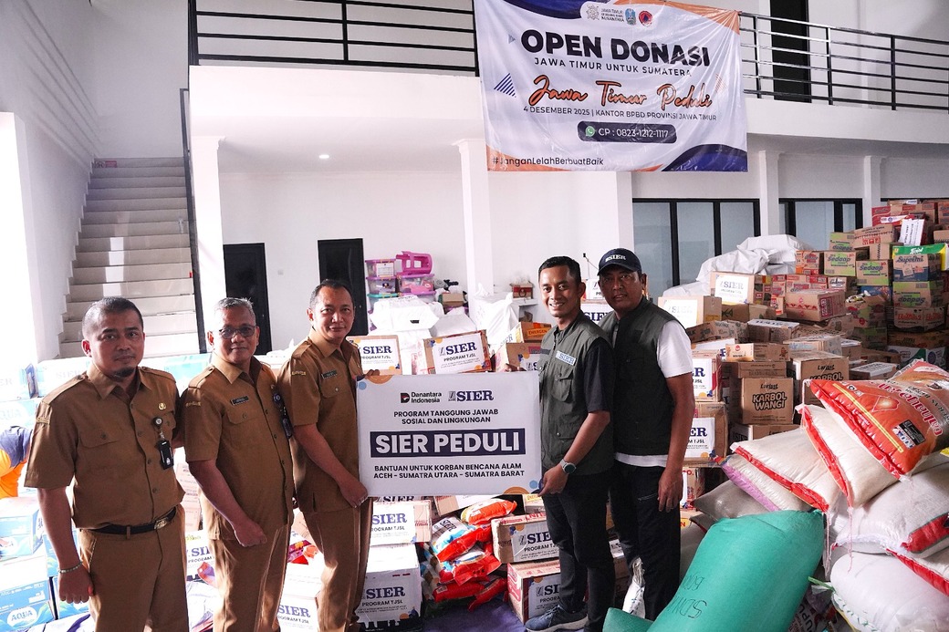 Wujud Peduli dan Empati, SIER Salurkan Bantuan untuk Korban Bencana Sumatera