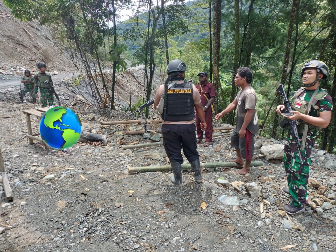 2 Anggota Brimob Tewas Ditembak OPM Saat Amankan Perbaikan Jalan di Nabire
