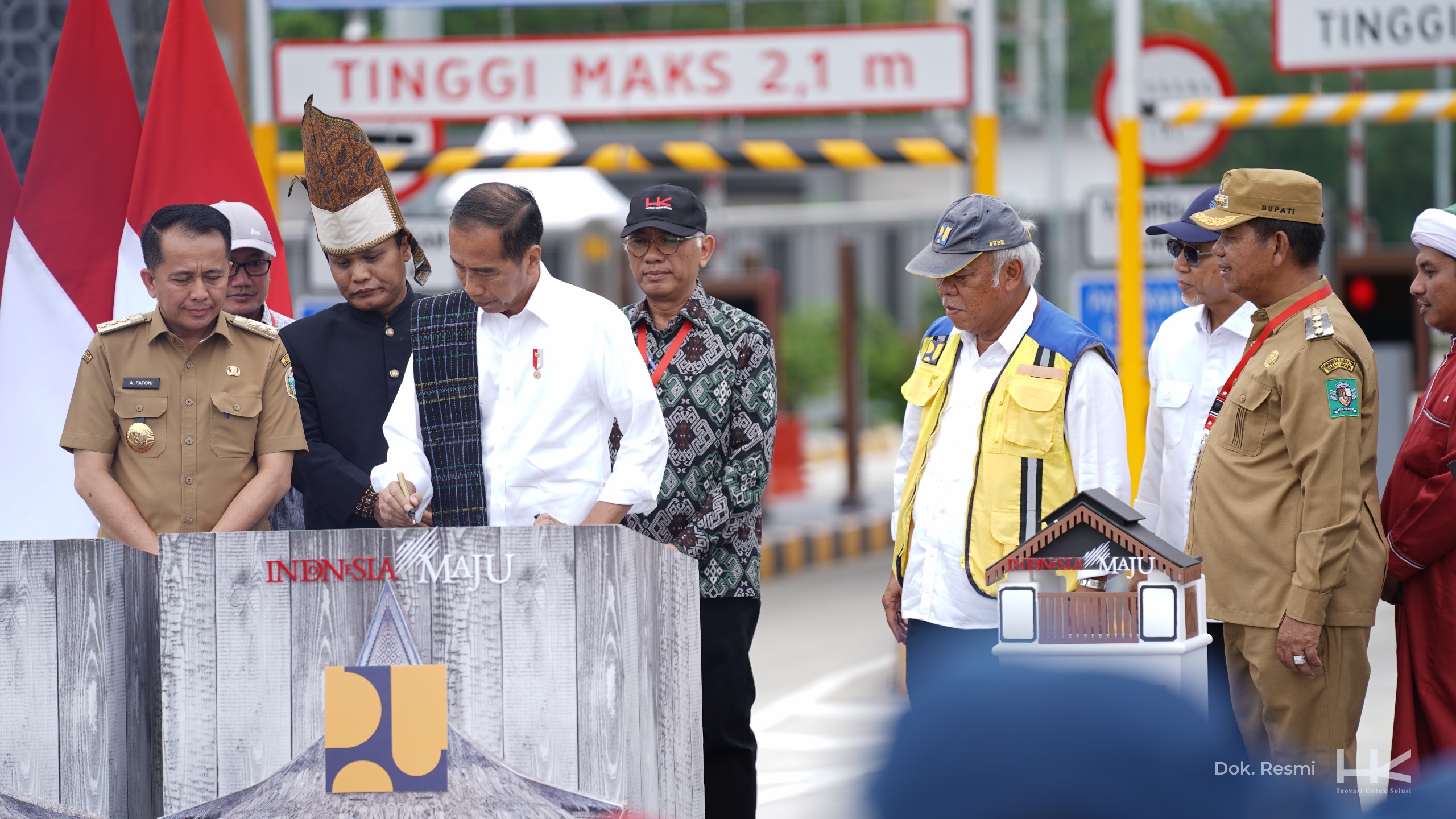 Presiden Jokowi Kembali Resmikan 2 Tol di Pulau Sumatera