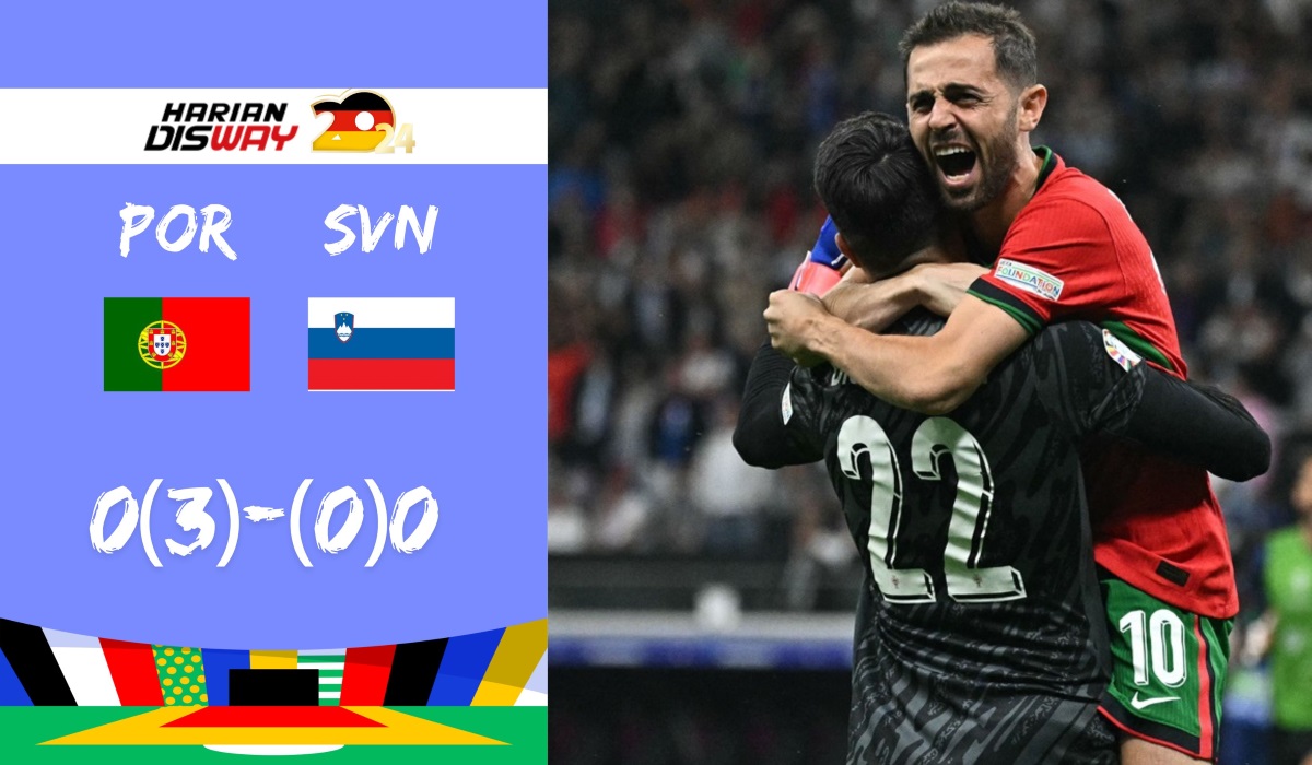 Portugal vs Slovenia 0-0 (3-0): Selecao das Quinas Lolos dari Lubang Jarum, Diogo Costa Jadi Pahlawan