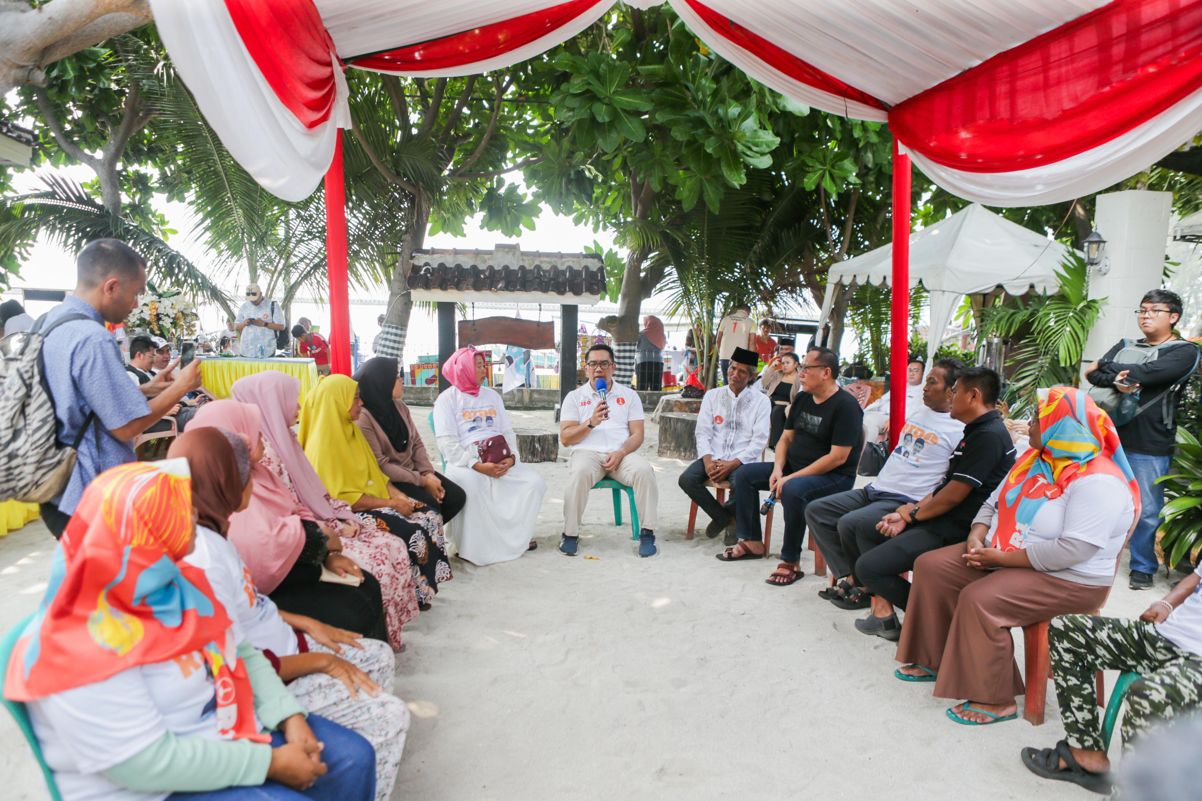 RK Kunjungi Kepulauan Seribu, Warga Sampaikan Keluhan Mulai Masalah Air Bersih Hingga Transportasi