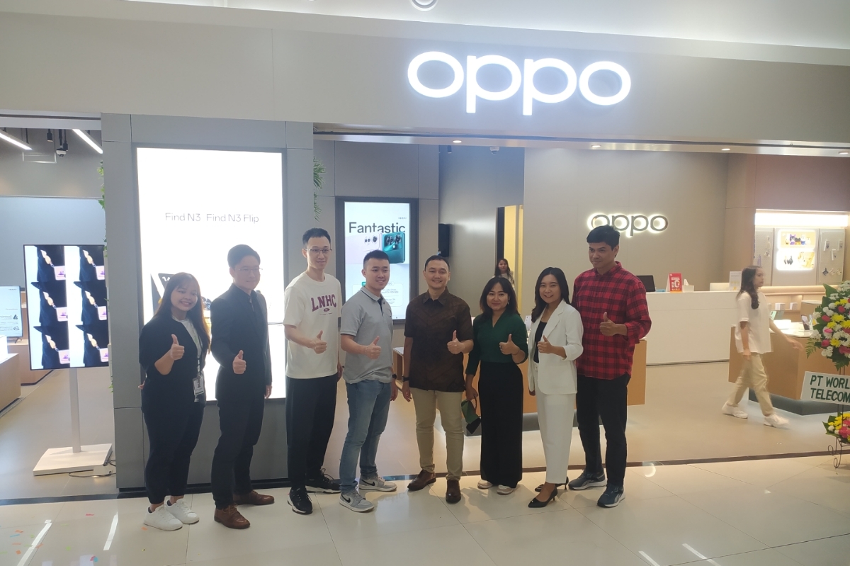 Oppo Indonesia Resmi Buka Experience Store di Supermall Lippo Karawaci