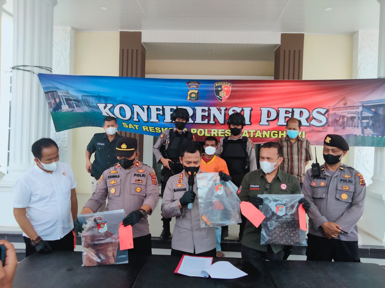 Sakit Hati Hasil Curian Tak di Bagi, Seorang Pria di Maro Sebo Ulu Bunuh Teman Sendiri