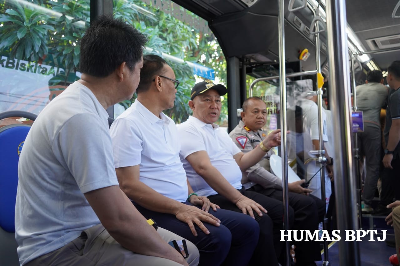 Jajal BISKITA Trans Depok Rute Balaikota-Stasiun LRT Harjamukti, Bayar Cashless