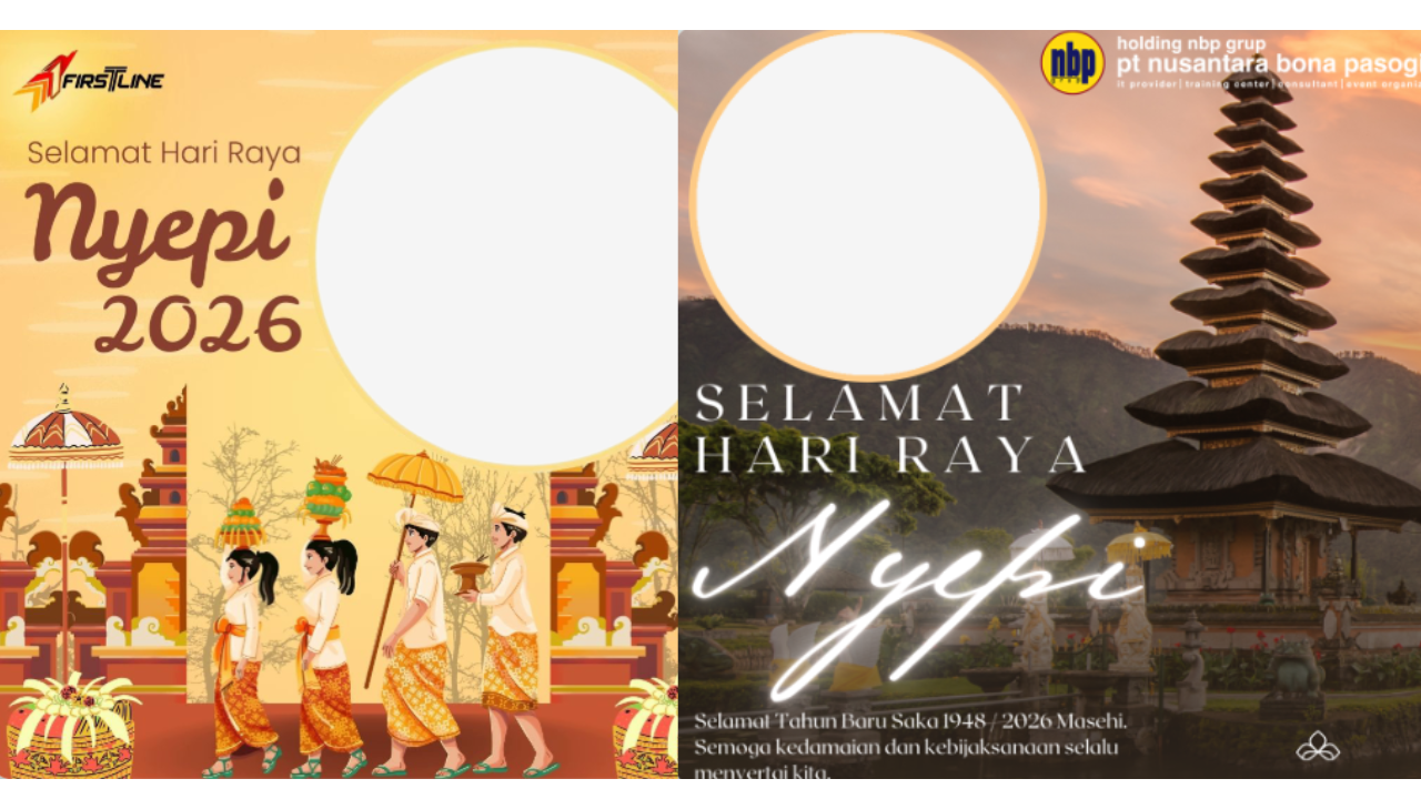 50 Twibbon Hari Nyepi 2026 Gratis Desain Terbaru, Lengkap Ucapan untuk Dikirim ke Keluarga