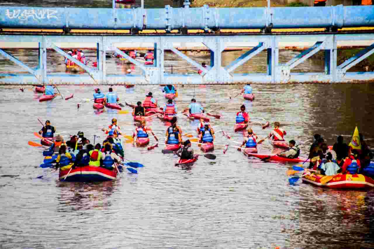 Festival Dayung Ciliwung 2022, Heru: Sungai yang Bersih Dapat Dimanfaatkan 