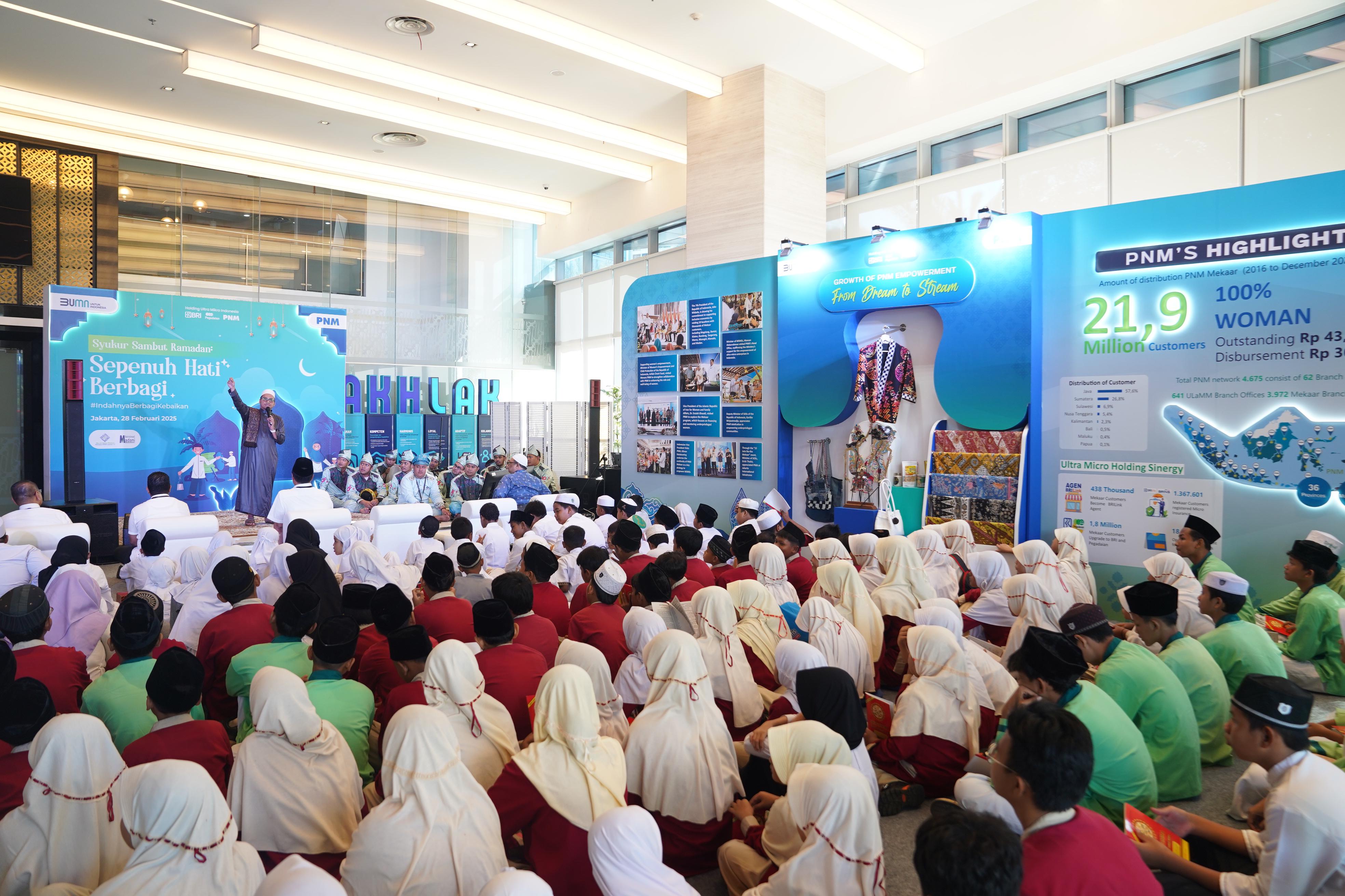 PNM Sambut Ramadan dengan Berbagi Kebahagiaan Bersama Anak Yatim