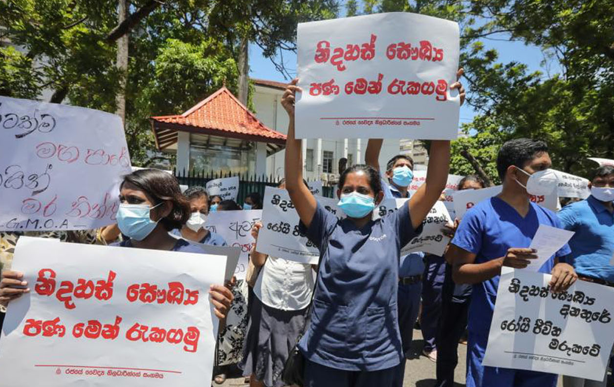 Reputasi Kesehatan Sri Lanka Rontok Akibat Cengkeraman Krisis Politik
