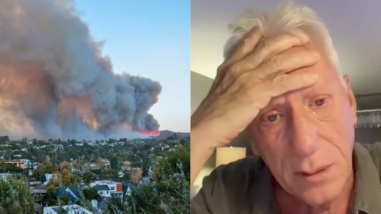 Kena Karma! Rumah Pendukung Israel James Woods Ludes Terbakar usai Serukan Genosida di Gaza