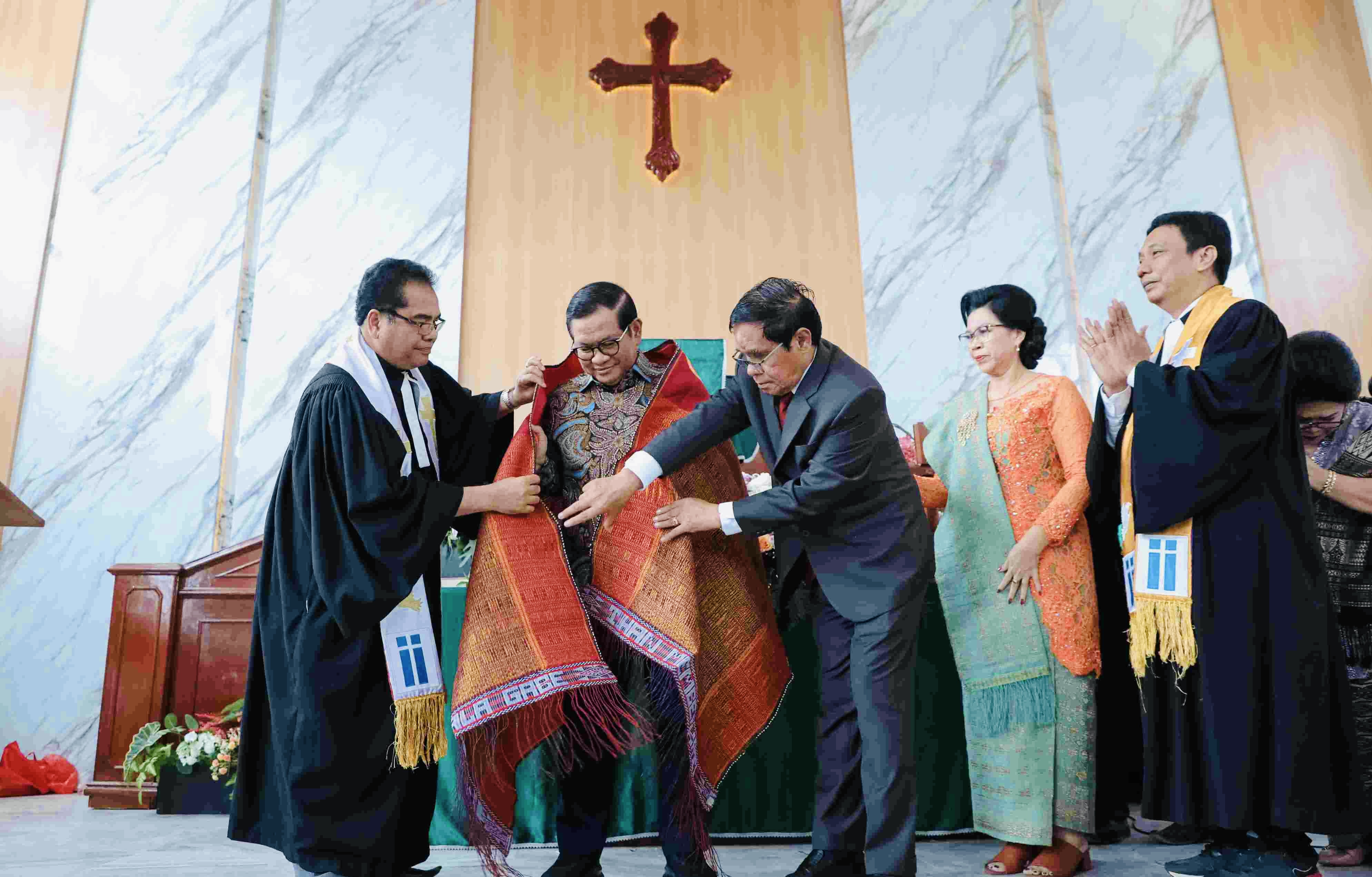 Resmikan Gereja HKI di Tanjung Priok, Pramono: Saya Pemimpin bagi Semua Agama