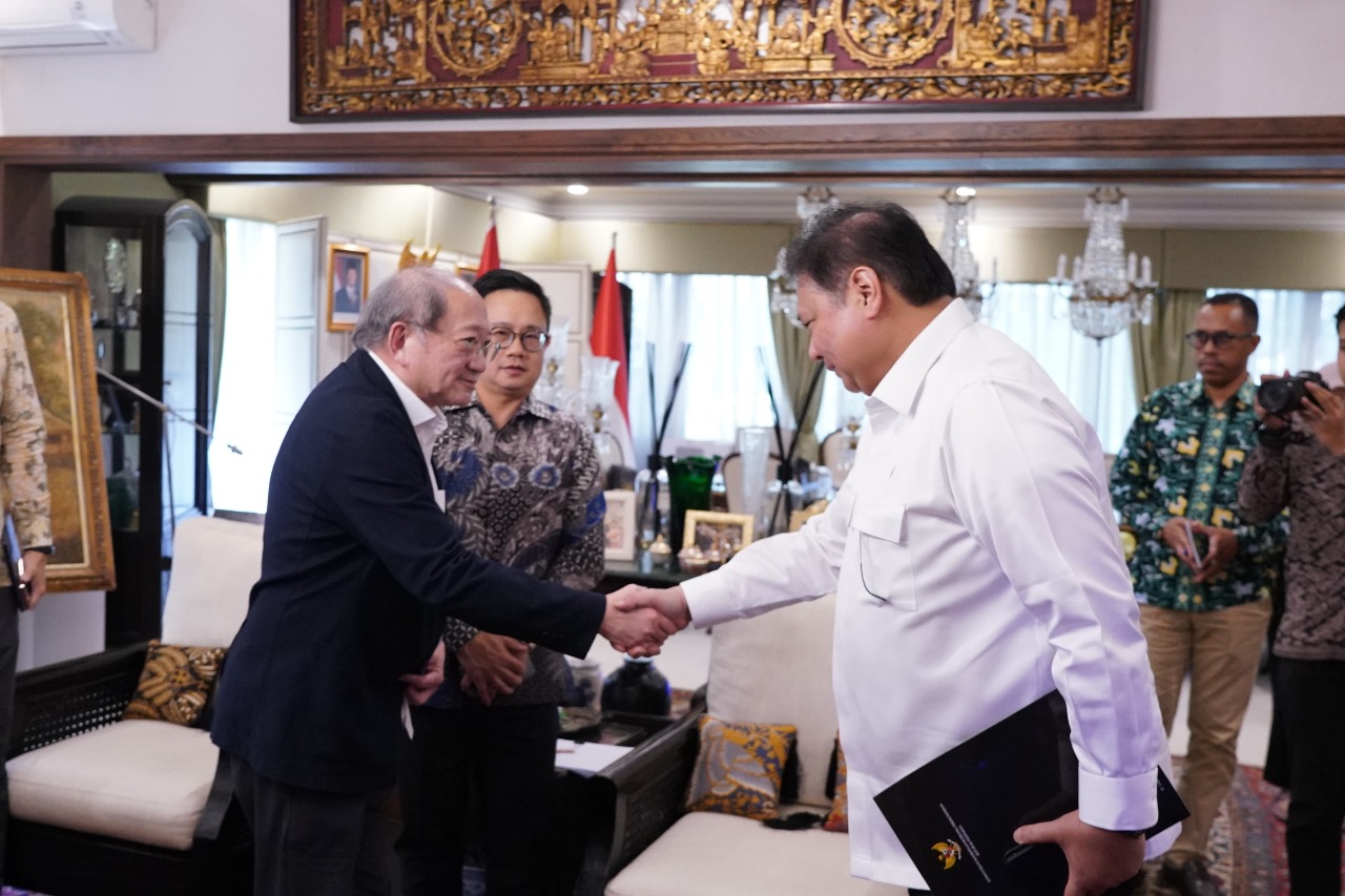 Menko Airlangga Dorong Temasek Perluas Investasi di Indonesia, Bahas Energi Hijau hingga Start-up