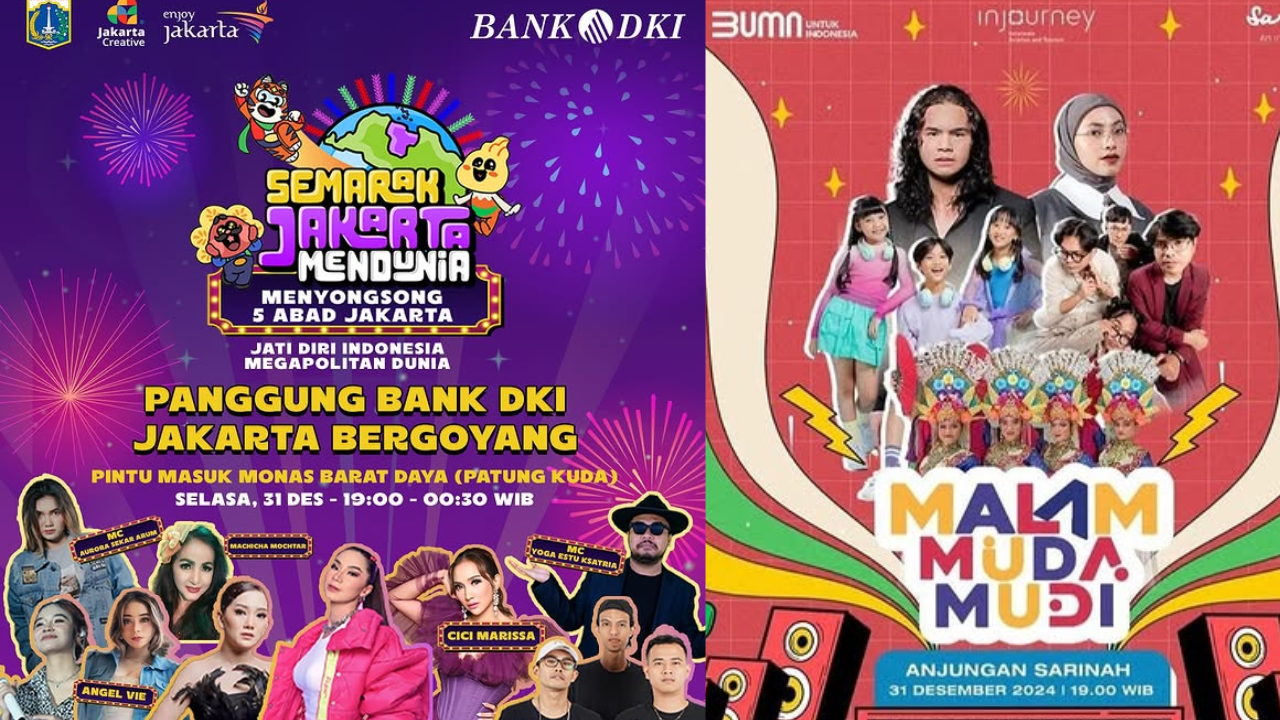 12 Daftar Konser Gratis di Jabodetabek 31 Desember 2024 Spesial Akhir Tahun, Ada Yura Yunita, RAN hingga Ari Lasso