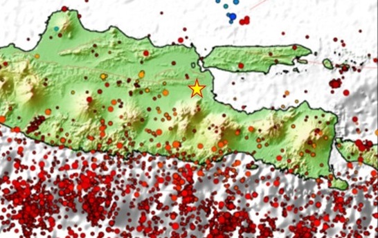 Gempa Mojokerto Terjadi Di Daerah Seismisitas Rendah, Ada Antiklin Di Bawah Bumi Majapahit