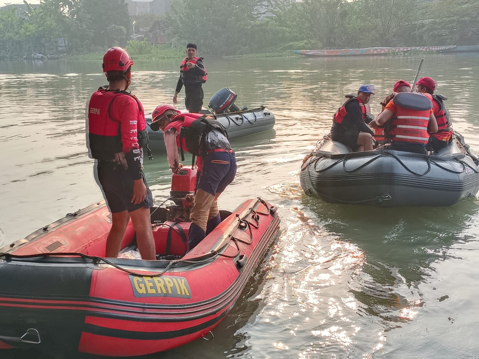 Tim SAR Selami Kalimas Untuk Mencari Sinta, Balita Yang Hilang Dekat Bendungan Rolag