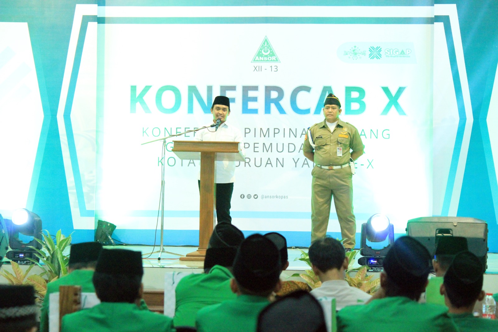 Wali Kota Pasuruan Berterima Kasih Peran GP Ansor Menjadi Wadah Inspirasi Anak Muda 